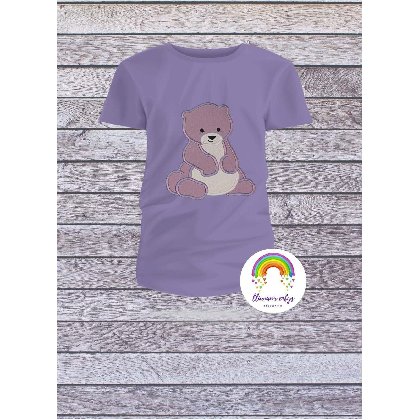 BRO-044. Embroidered t-shirt for toddler with cute Polar Bear motif