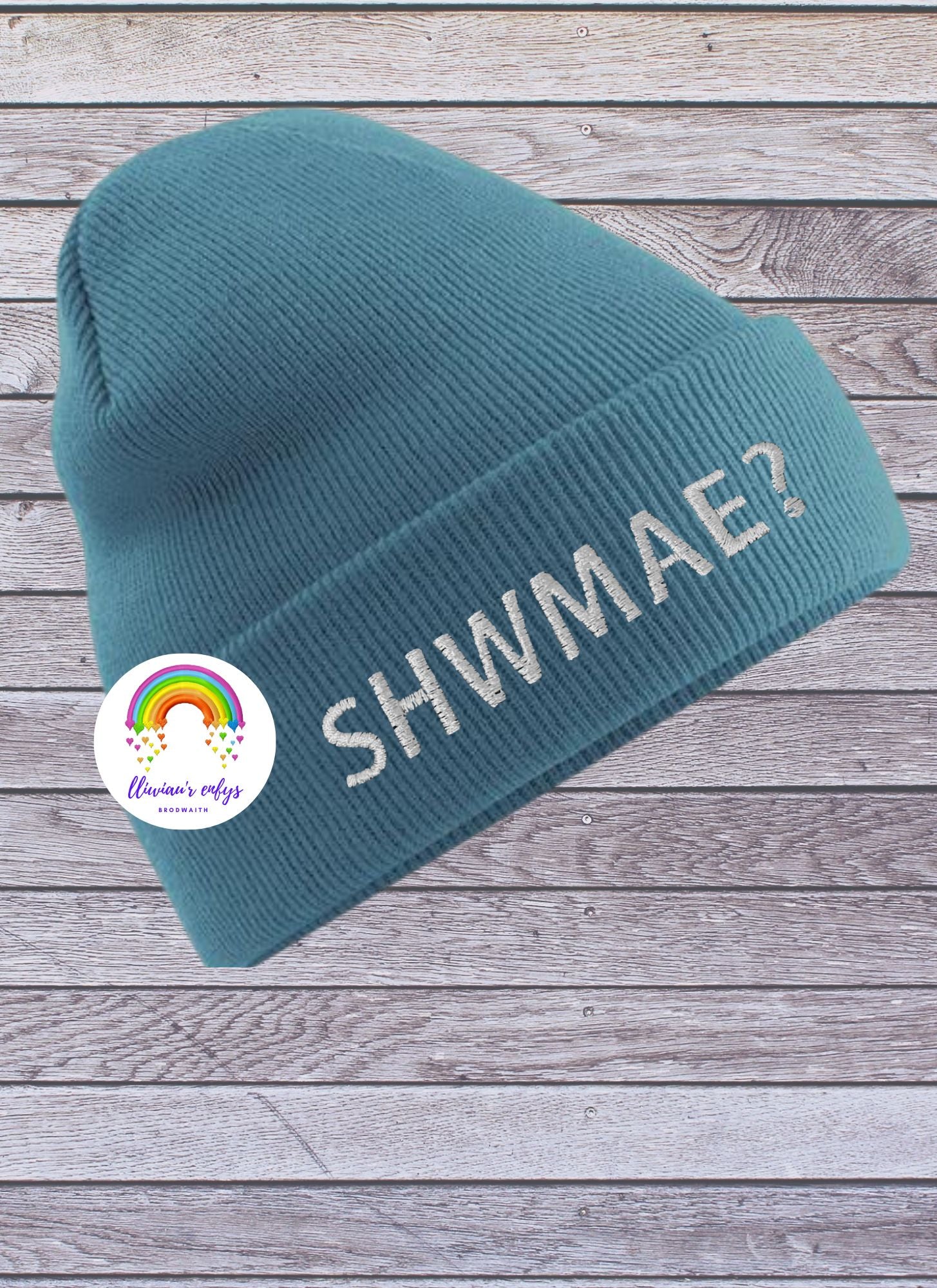 BRO-105A-"SHWMAE?" CUFFED BEANIE FOR ADULTS ONE SIZE