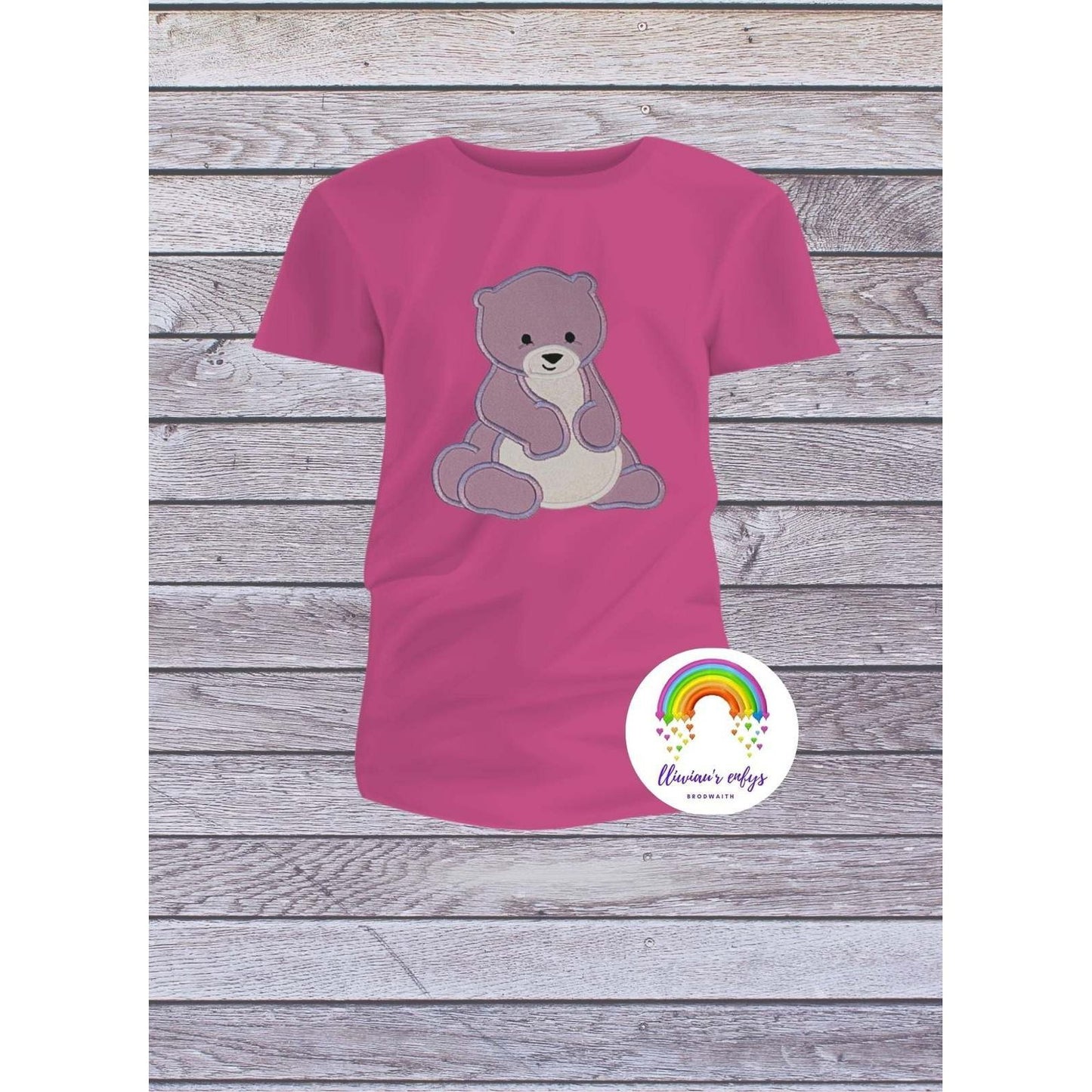 BRO-044. T-shirt -Polar Bear with short sleeves