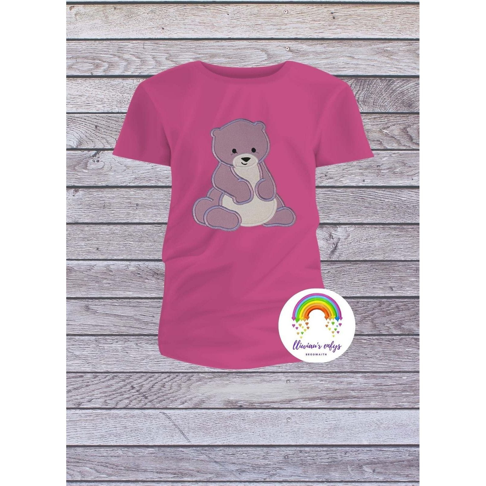 BRO-044. T-shirt -Polar Bear with short sleeves